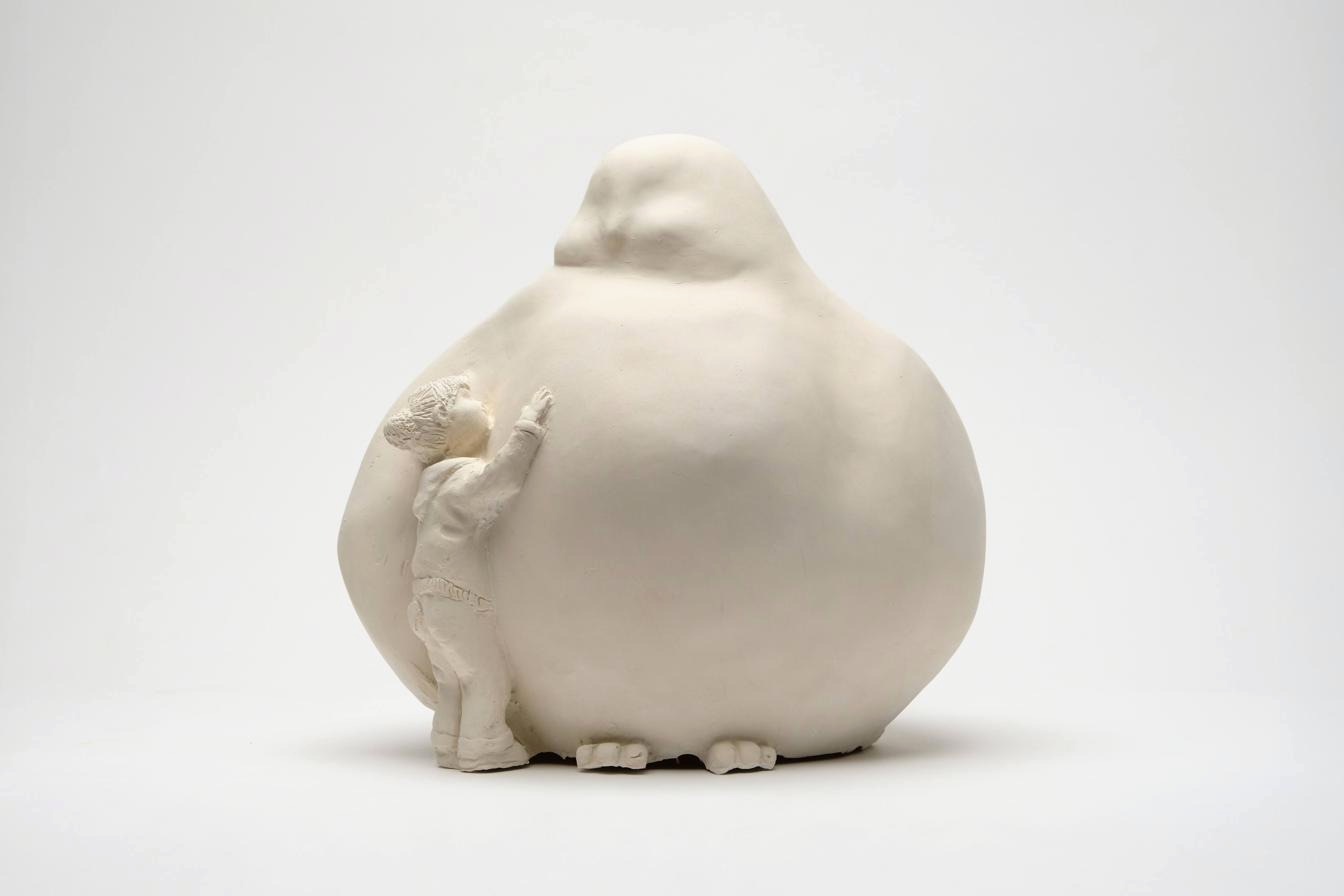 Hope Hold, sculpture in Gesmonite