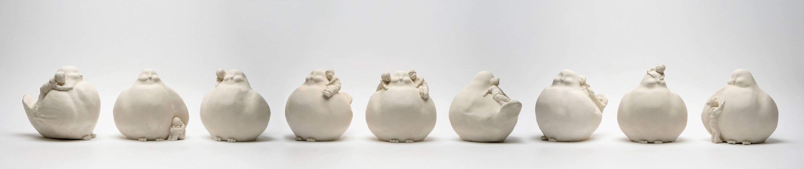 Le nove sculture della serie HOPE
