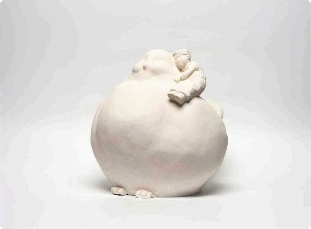 Hope Trust, sculpture in Gesmonite
